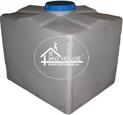 пластиковая емкость для питьевой воды квадратная 1000 литров код 105